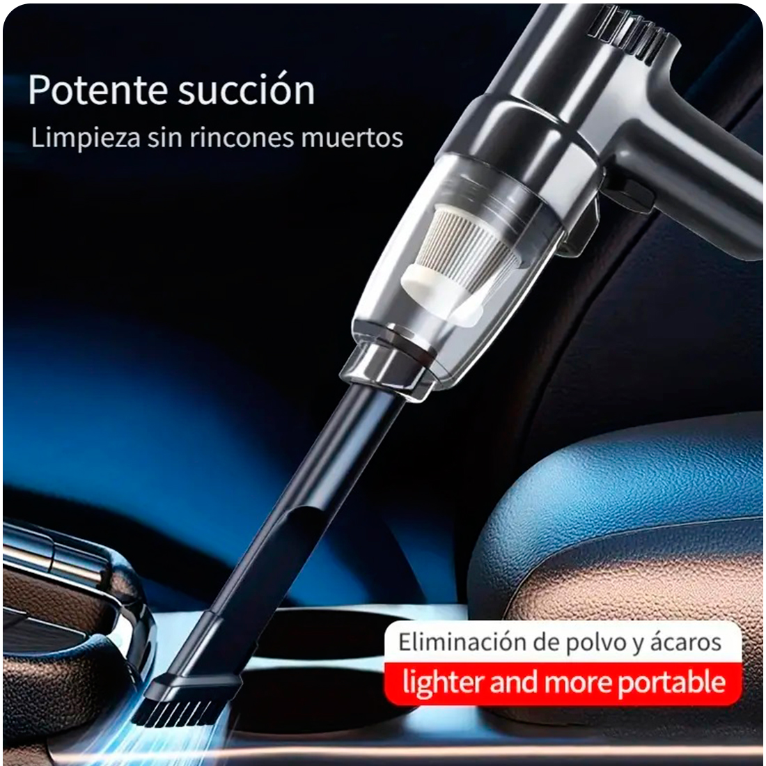 Aspiradora de Coche Ultra-Potente