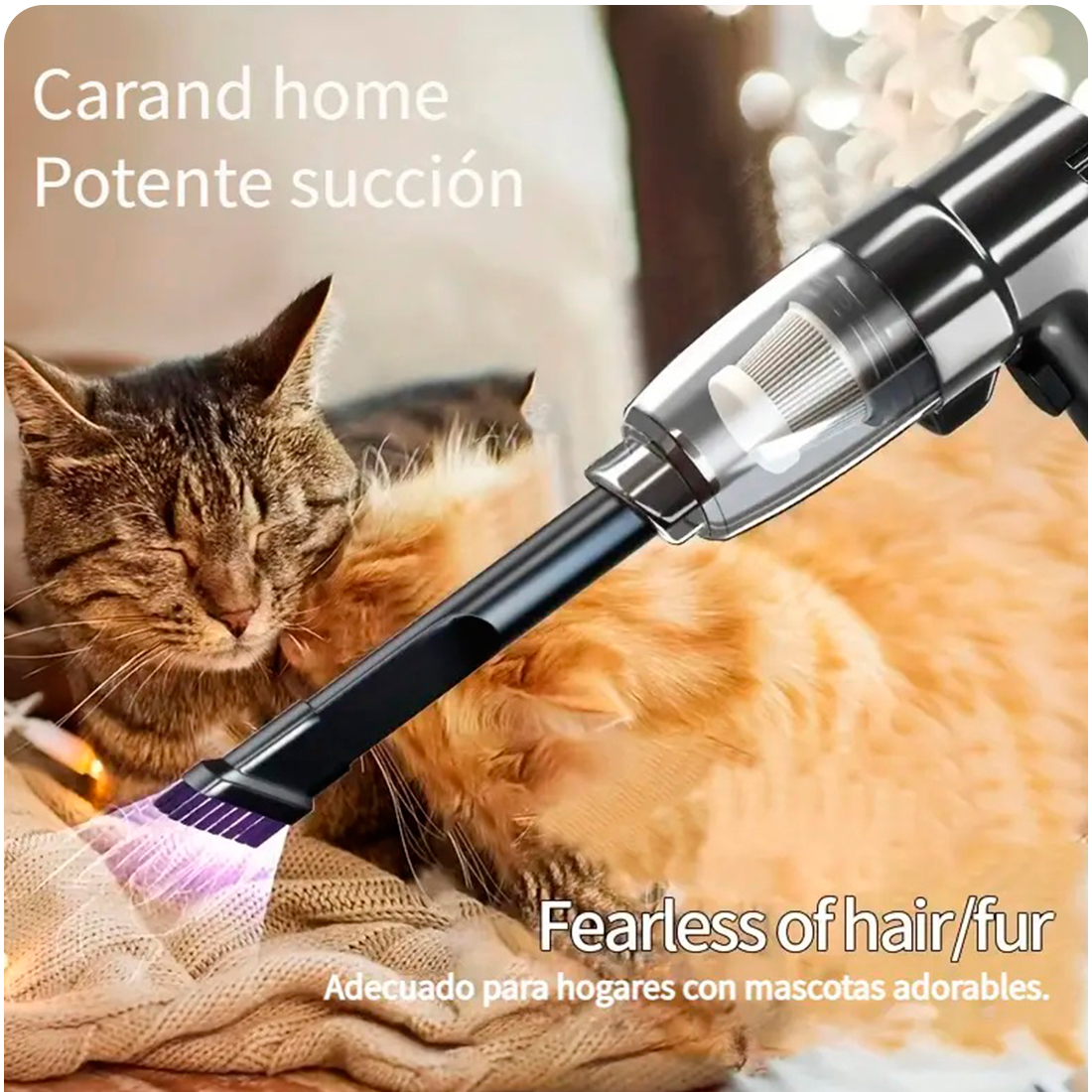 Aspiradora de Coche Ultra-Potente