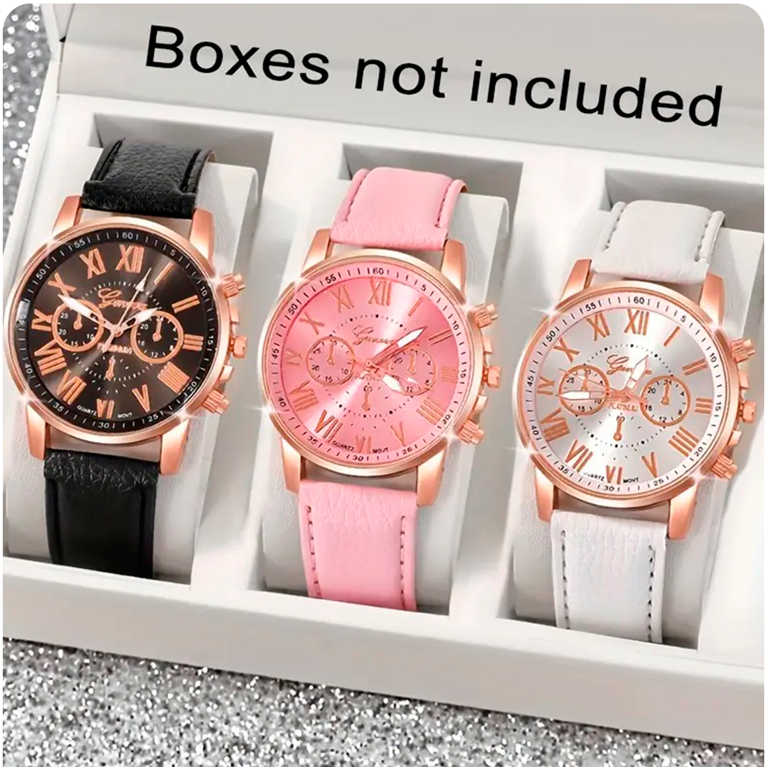 Conjunto de Regalo Perfecto: 3 Relojes