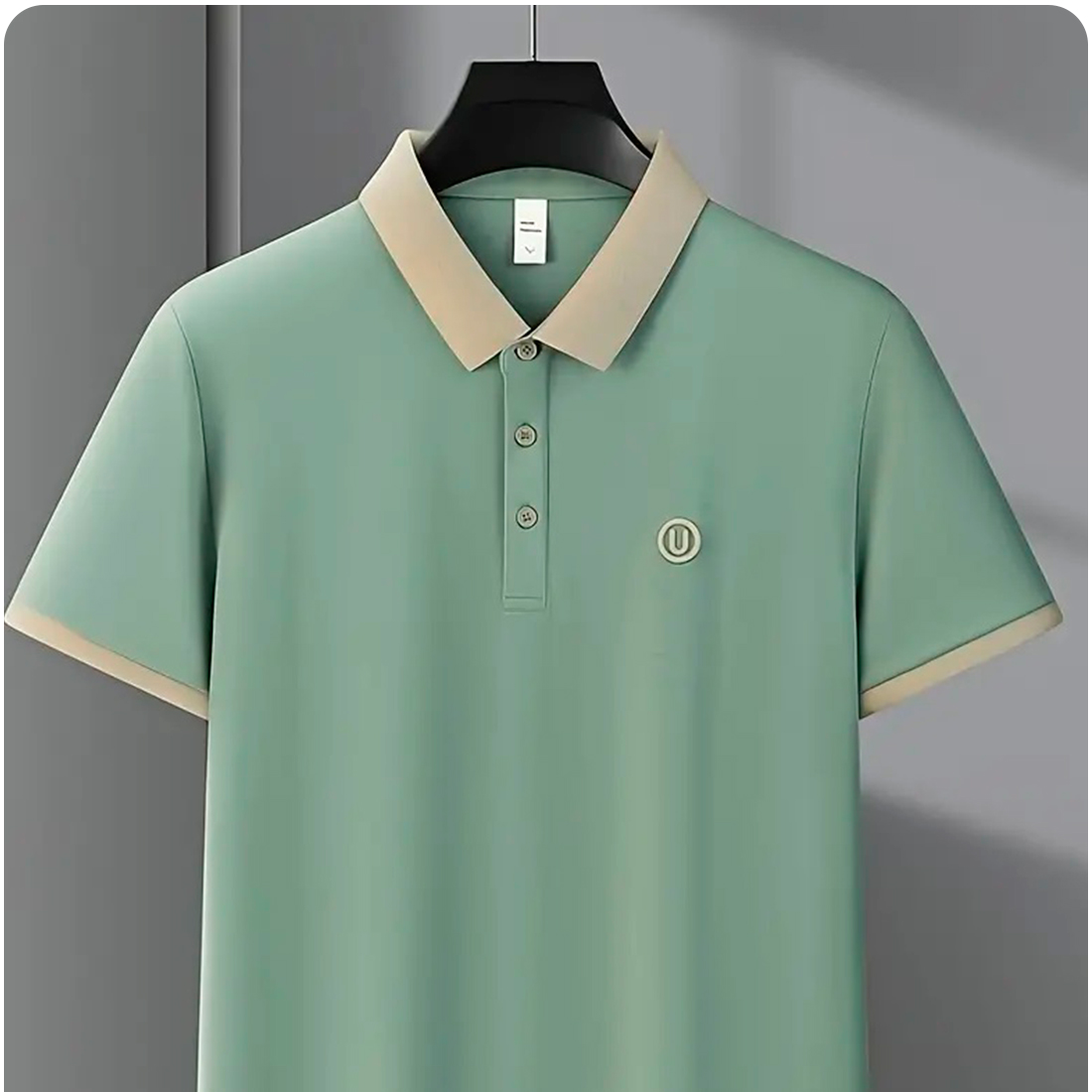 Camisa de Golf Elástica para Hombres