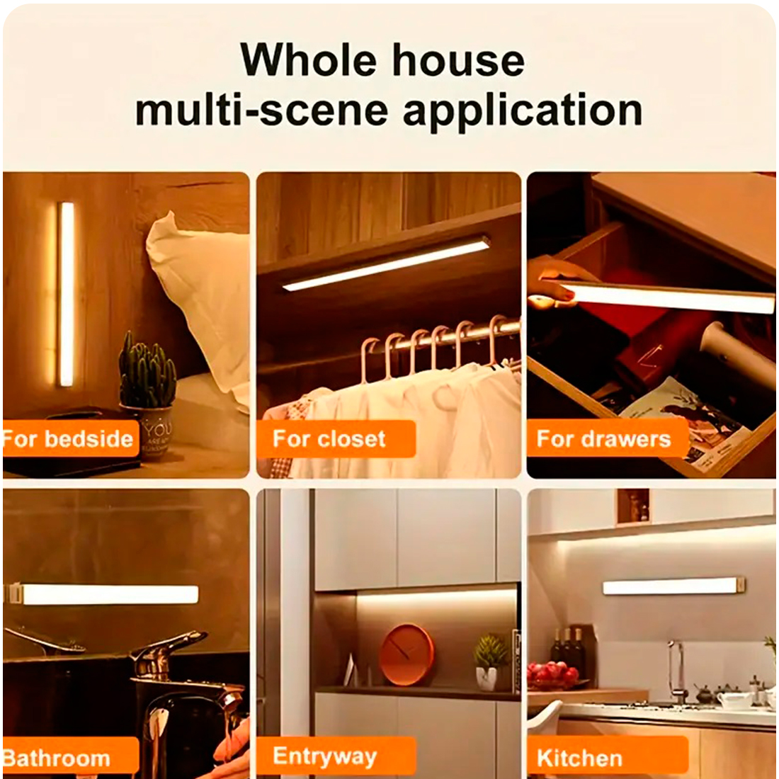 Luz LED Con Sensor De Movimiento Para Armario